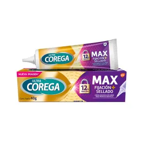 Corega Ultra Max Crema Adhesiva para Prótesis Dentales Tubo 40G