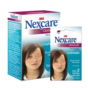 3M Nexcare Opticlude Parche Ocular Adulto 2 Piezas Color Piel