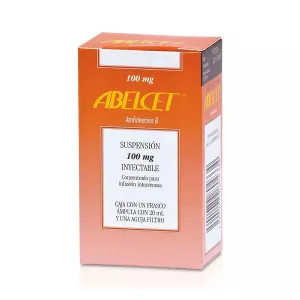 Abelcet Anfotericina B 100MG Suspensión Frasco Ámpula 20ML
