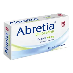Abretia Duloxetina 60MG Caja 14 Cápsulas
